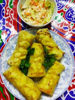 صورة لوصفة كريب بالسجق 😋
