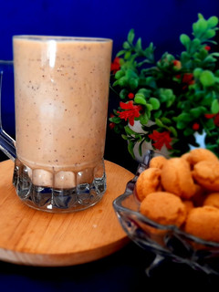عکسی از دستور اسموتی گرم خرمالو