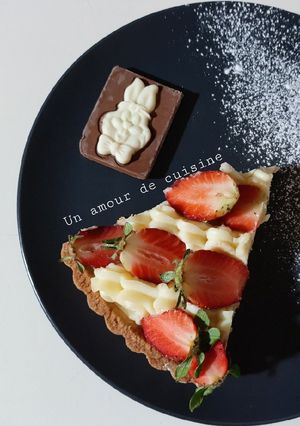Une photo de Tarte aux fraises 🍓