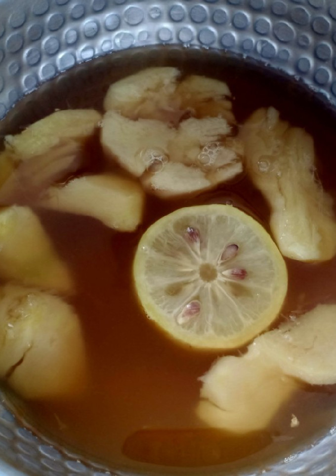 Foto resep Minuman jahe jeruk nipis