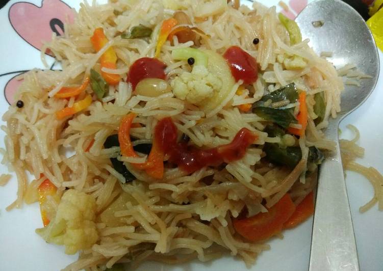 Simple Way to Make Perfect Vermicelli upma