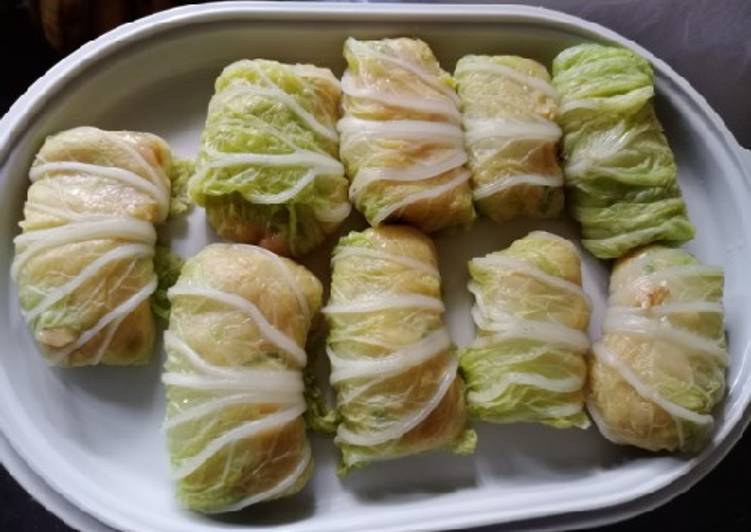 Fried cabbage roll