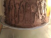 Una foto de torta con postre royal