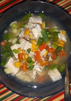 Foto resep Sop tahu sayuran