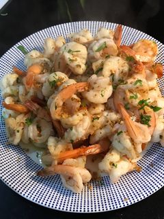 รูปของ กุ้งพริกไทยกระเทียม