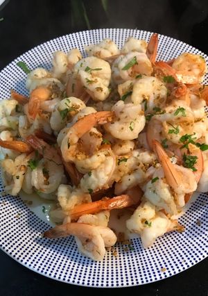 รูปของ กุ้งพริกไทยกระเทียม