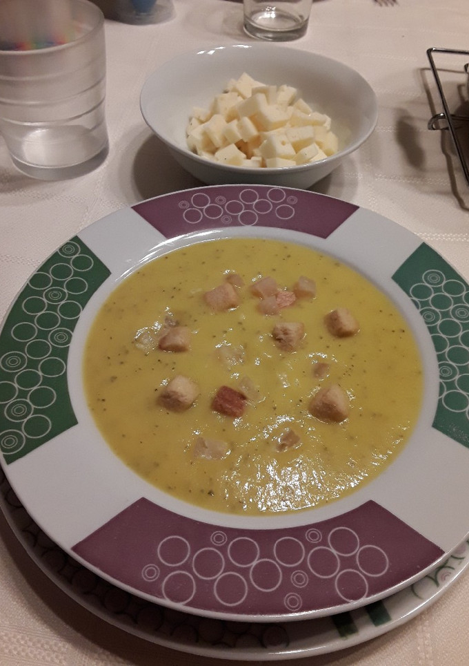 Una foto de Crema de verduras