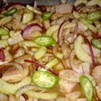 Callos de pescado en en salsa de ostión