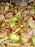 Callos de pescado en en salsa de ostión