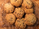 Cookies με σοκολάτα, καρύδα και φουντούκια