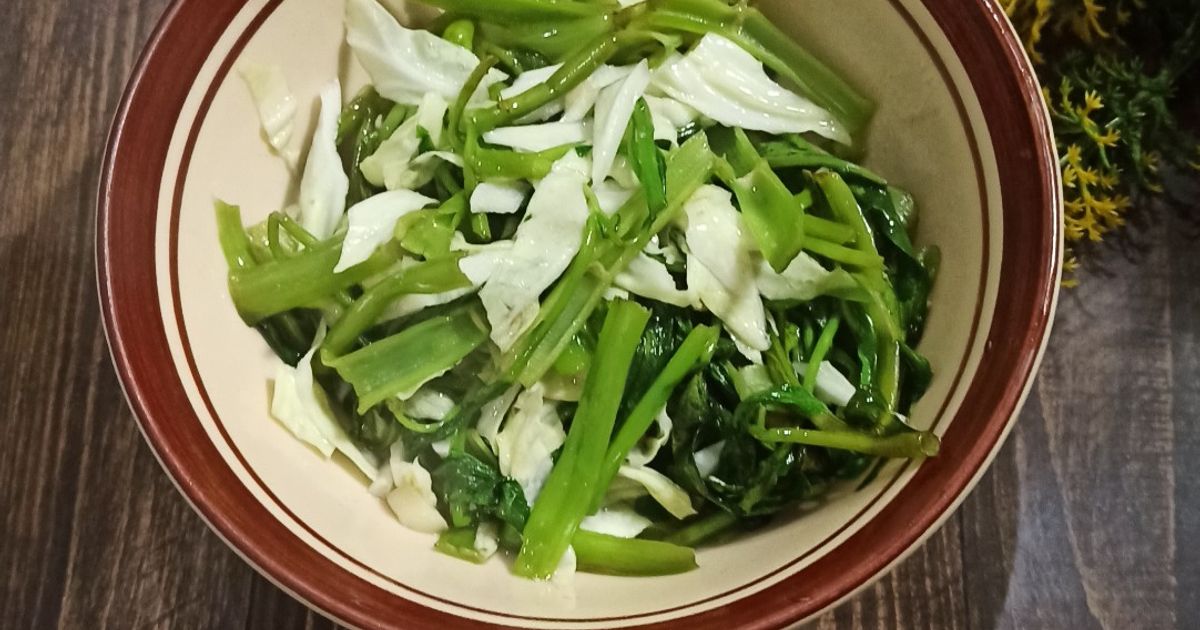 Tumis kol kangkung
