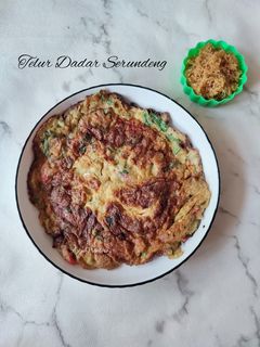 Foto resep Telur dadar serundeng