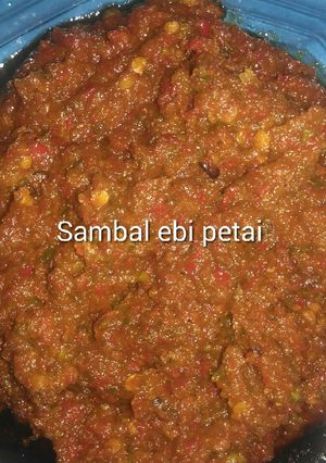 Foto resep Sambal ebi petai