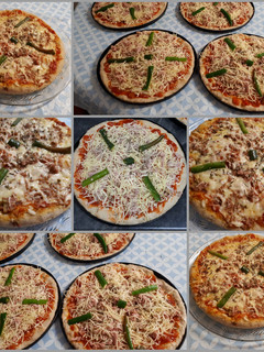 صورة لوصفة بيتزا بالطحين الأسمر 🍕