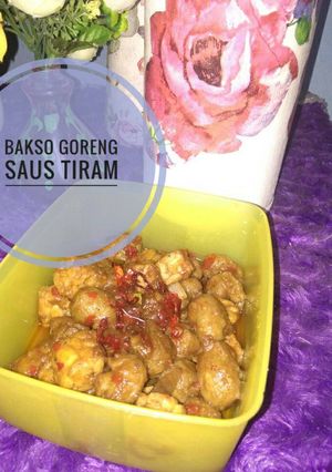 Foto resep Bakso goreng Saus Tiram
