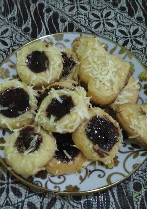 Foto resep Crunchy Chocolate and Cheese Cookies