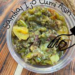 รูปของ Sambal Ijo Cumi Asin