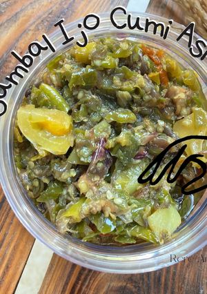 Foto resep Sambal Ijo Cumi Asin