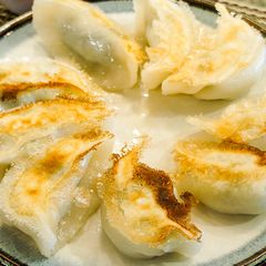 A picture of Homemade Gluten-Free Potstickers.