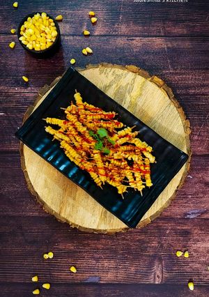A picture of Masala Corn Fries.