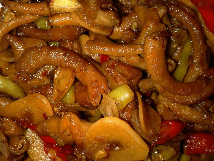 Resep Tumis Usus Ayam pedas manis, Menggugah Selera