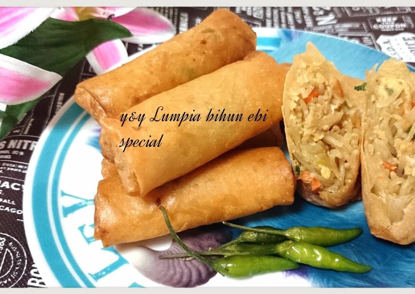 Lumpia bihun ebi special