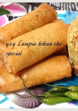 Foto resep Lumpia bihun ebi special