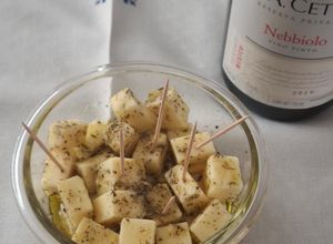 Una foto de Queso Gouda Marinado