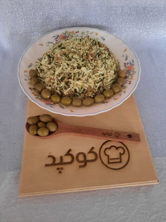 عکسی از دستور شویدپلو با تن ماهی