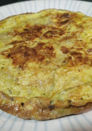 Una foto de Tortilla de calabacín
