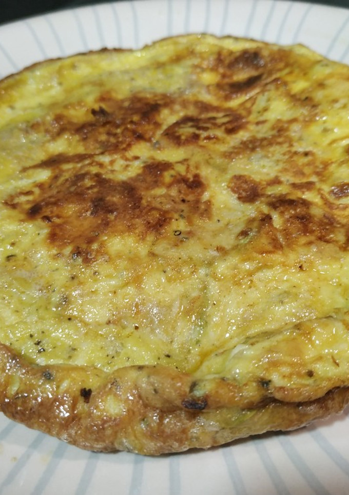Una foto de Tortilla de calabacín