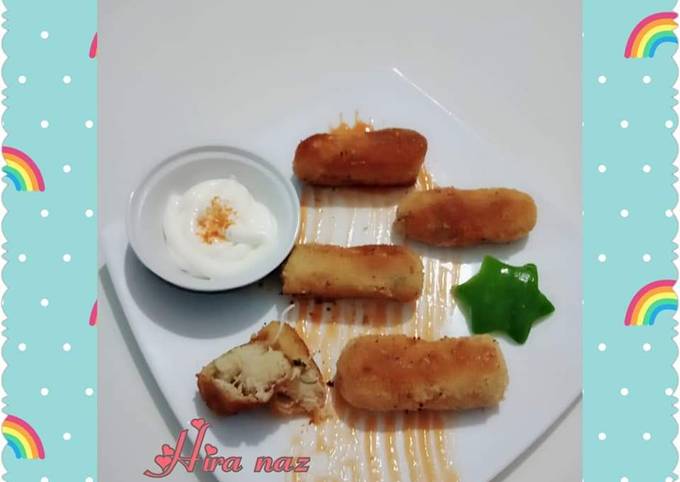 #Chicken_cutlets!! #KokabandCookpad #RamadanKiTayari Recipe