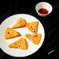 A picture of Chicken Quesadillas.