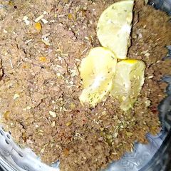 A picture of Kuchri qeema.