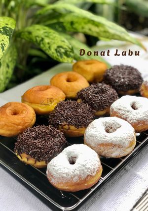 Foto resep 239. Donat Labu🍩