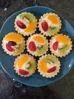 Foto resep Pie Buah Mini/Mini Fruit Tart