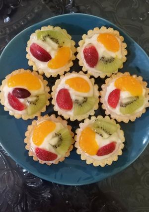 Foto resep Pie Buah Mini/Mini Fruit Tart