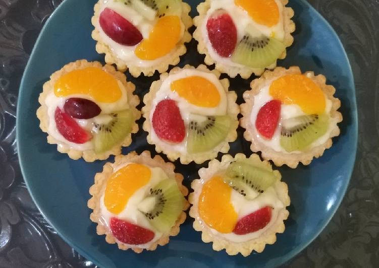 Resep Pie Buah Mini/Mini Fruit Tart yang Lezat Sekali