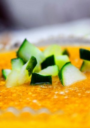 A picture of Mango smoothie.
