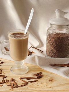 Una foto de ☕ Mezcla casera para capucchino instantáneo, sin azúcar agregada - Y cómo prepararlo ☕ #canela