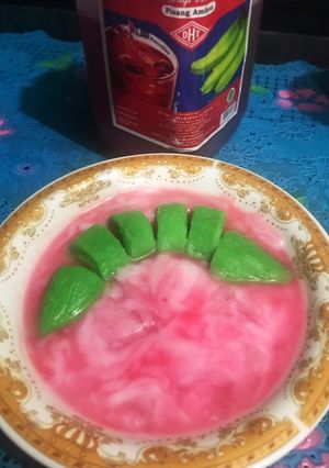 Foto resep Pisang ijo Makassar