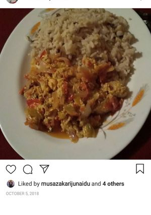 A picture of Egg sauce.