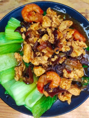 Easy Steps to Prepare Pokcoy Siram Ayam Cincang the Perfect Can spoil the tongue