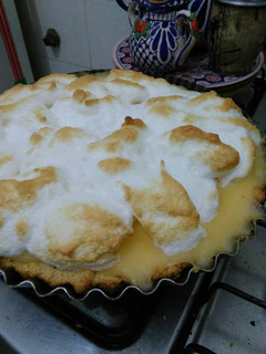 Una foto de Lemon pie