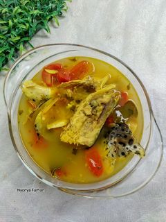 Foto resep Sup Kepala Ikan Salmon