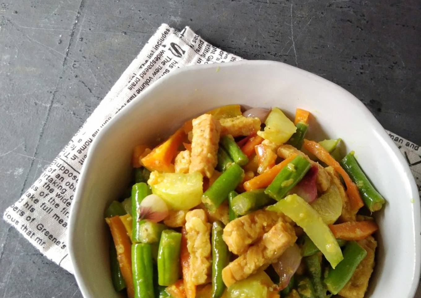 Resep Tempe Pesmol (acar kuning), Sempurna