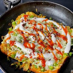 A picture of Bread Omlet Pizza.