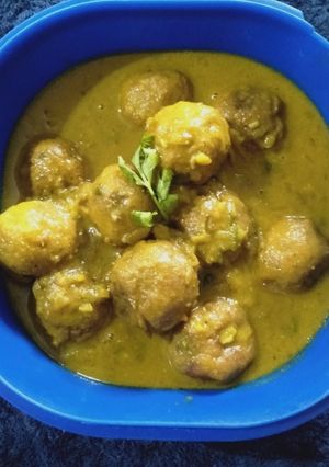 A picture of Lauki Kofta.