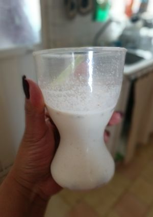 Una foto de Malteada de mazapán