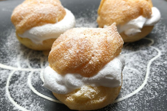 Cara Memasak Kue Sus Mini krim Chantilly/ mini choux pastry chantilly cream Istimewa